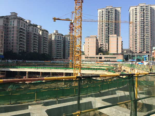 悅誠豪園基坑支護工程